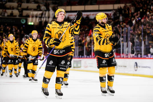 Skellefteås Rickard Hugg och Petter Granberg deppar