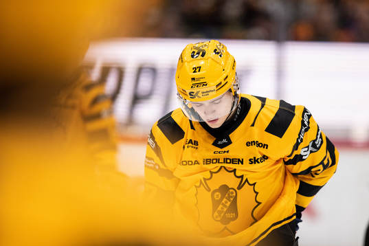 Skellefteås Gabriel Säll deppar