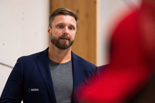 Luleås tränare Mikael Forsberg