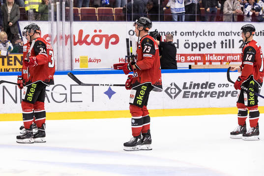 Malmö Redhawks spelarna deppar