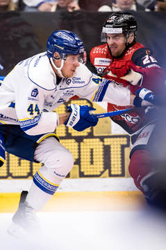 Leksands Carter Ashton och Malmö Redhawkss Thomas