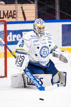Leksands målvakt Mantas Armalis