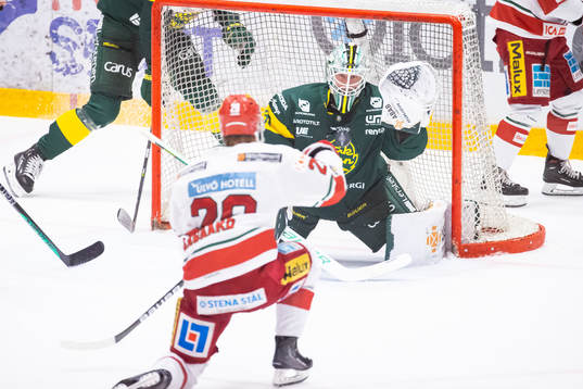 Björklövens målvakt Joona Voutilainen
