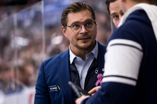 Leksands tränare Björn Hellkvist