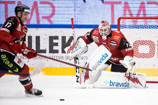 Malmö Redhawkss målvakt Daniel Marmenlind