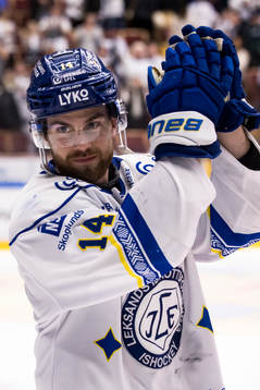 Leksands Oskar Lang utsedd till matchens krigare