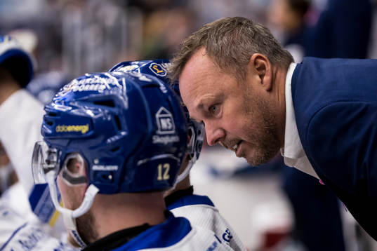 Leksands assisterande tränare Mikael Karlberg