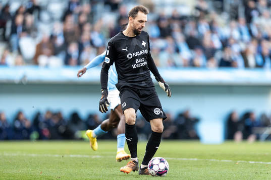 Värnamos målvakt Pilip Vaitsiakhovich