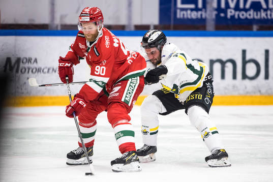 Moras Daniel Ljunggren och Östersunds Carl Skärström