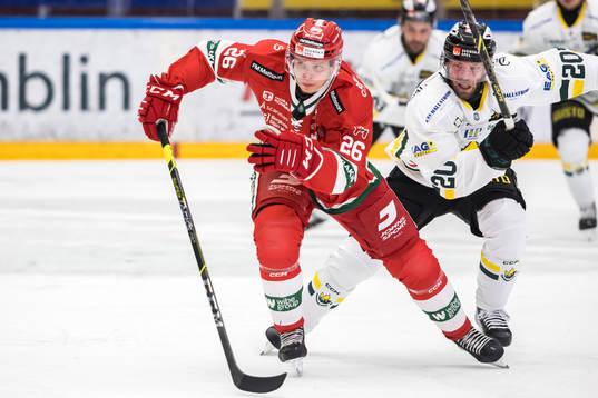 Moras Isac Heens och Östersunds Henrik Marklund
