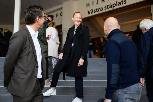 Frölundas sportchef Kim Martin Hasson innan