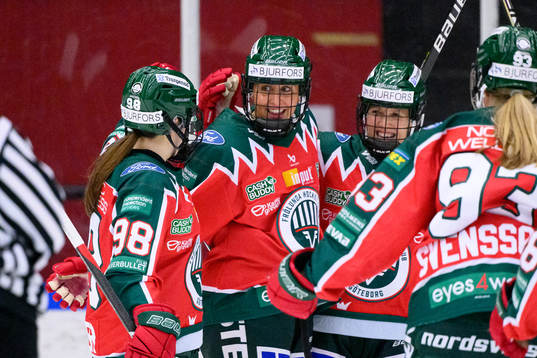 Bläddra bland fler bilder av Ishockey, DamEttan Södra, Frölunda - Malmö Redhawks