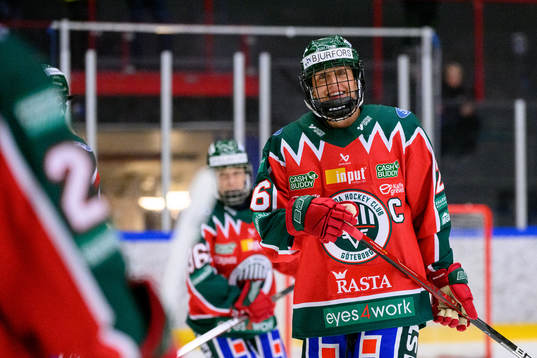Frölundas Hanna Olsson jublar