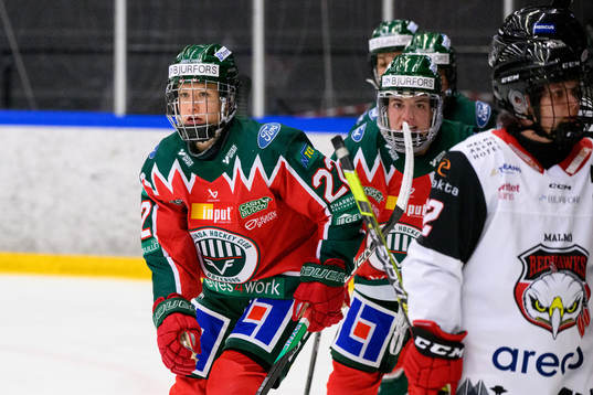 Frölundas Andrea Dalen jublar