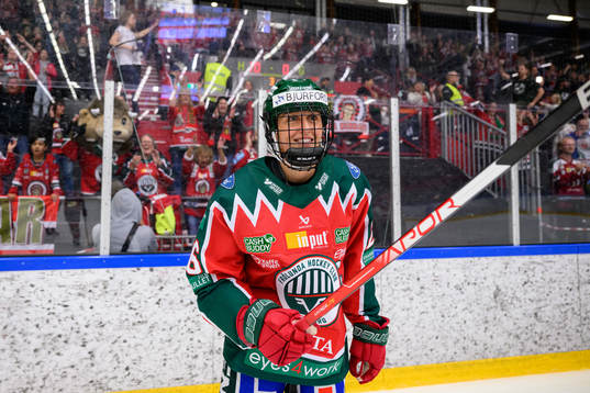 Frölundas Hanna Olsson jublar
