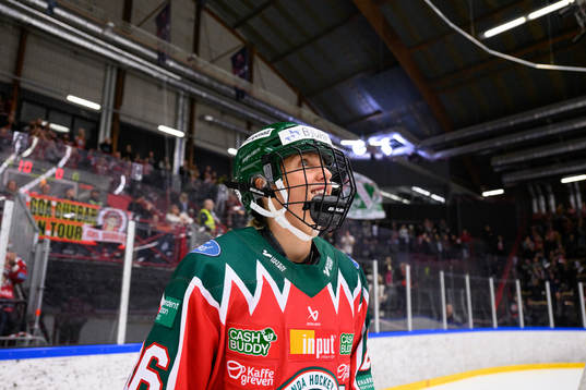 Frölundas Hanna Olsson jublar