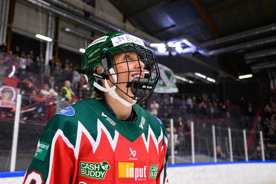 Frölundas Hanna Olsson jublar