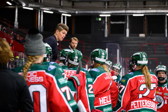 Frölundas tränare Erika Holst