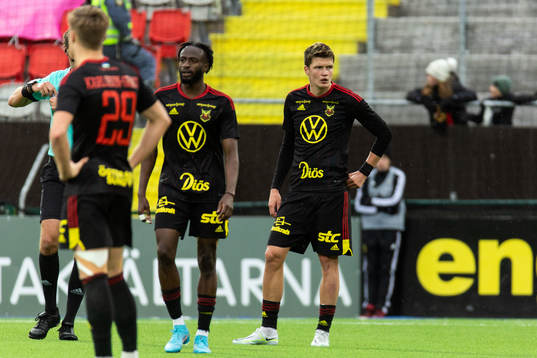 Östersunds Myroslav Mazur deppar