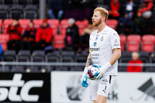 AFC Eskilstunas målvakt Nick Wolters