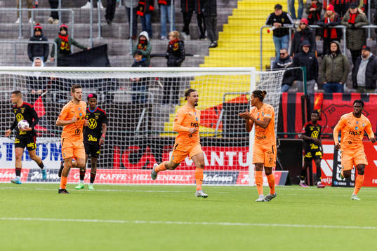 AFC Eskilstunas Abdelkarim Mammar Chaouche  jublar