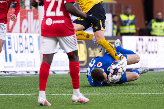 Kalmars målvakt Jakob Kindberg