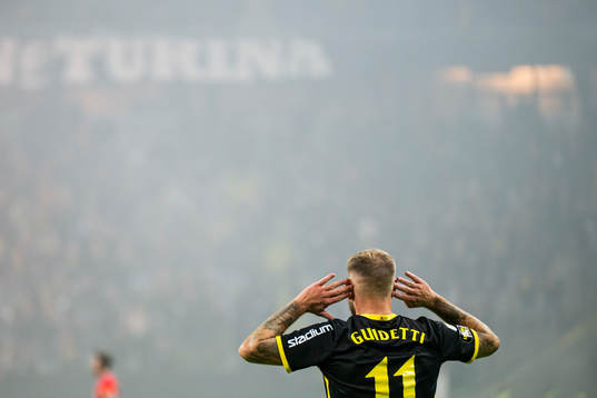 AIKs John Guidetti jublar