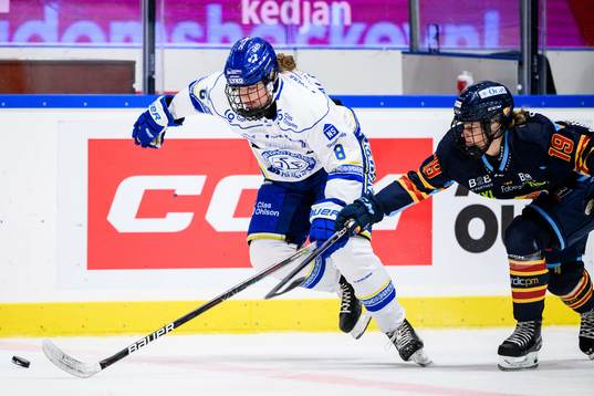 Leksands Ella Albinsson och Djurgårdens Julia Östlund