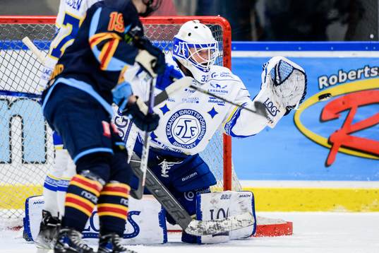 Leksands målvakt Amanda Johansson