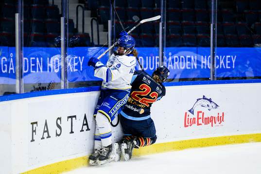 Leksands Ella Albinsson och Djurgårdens Marie Delarbre