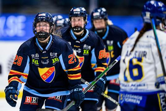 Djurgårdens Maria Lindberg jublar