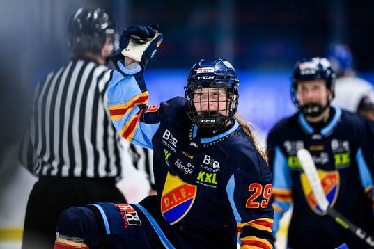 Djurgårdens Maria Lindberg jublar