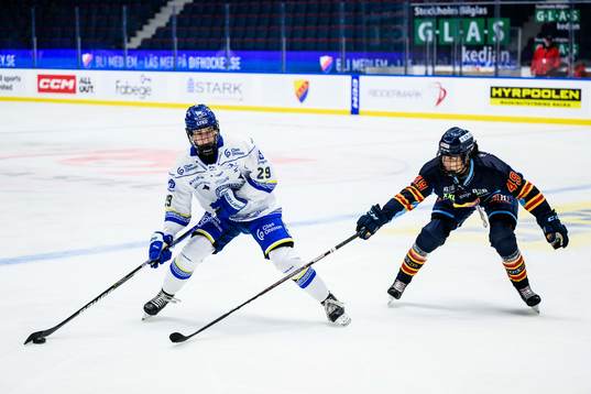 Leksands Annika Fazokas och Djurgårdens Fanny Rask