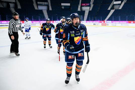 Djurgårdens Lova Blom jublar