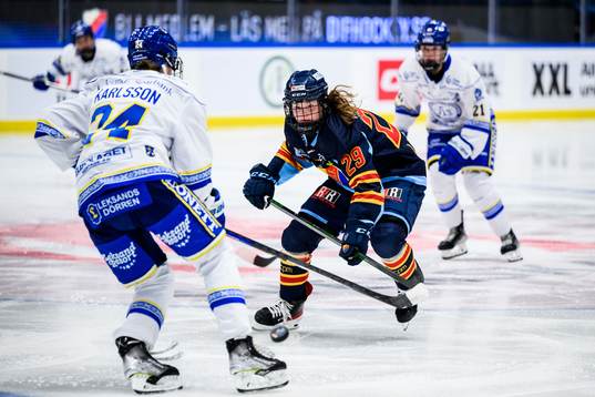 Leksands Ida Karlsson och Djurgårdens Maria Lindberg