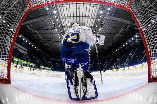 Leksands målvakt Amanda Johansson