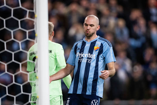 Djurgårdens Marcus Danielson deppar