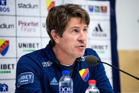 Djurgårdens tränare Thomas Lagerlöf