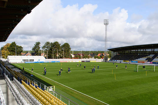 Vy över Falcon Alkoholfri Arena