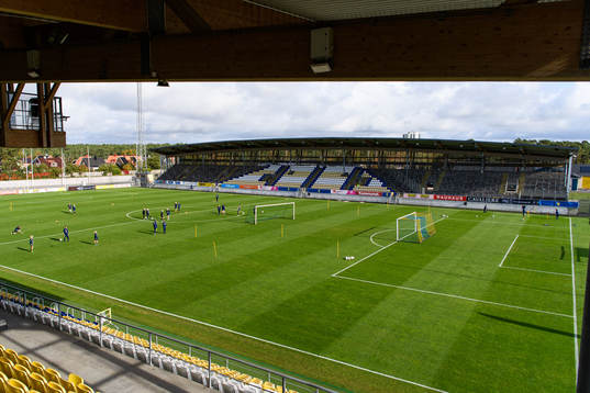 Vy över Falcon Alkoholfri Arena