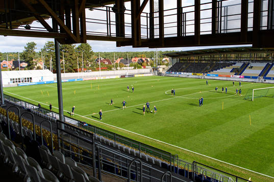 Vy över Falcon Alkoholfri Arena