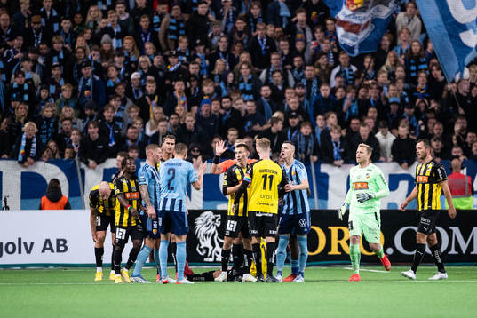 Djurgårdens spelare reagerar på domslut