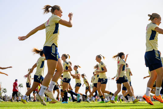 Elin Rubensson of the Swedish women's national football