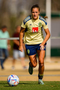 Filippa Angeldahl of the Swedish women's national football