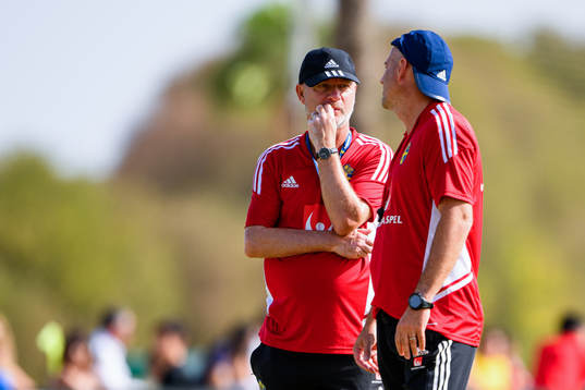 Head coach Peter Gerhardsson and assistant coach Magnus