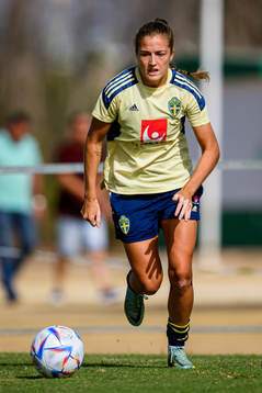 Filippa Angeldahl of the Swedish women's national football