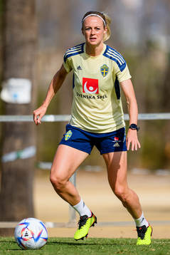 Amanda Ilestedt of the Swedish women's national football