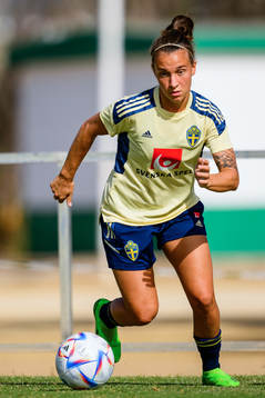 Julia Zigiotti Olme of the Swedish women's national
