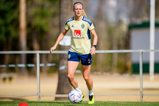 Amanda Ilestedt of the Swedish women's national football