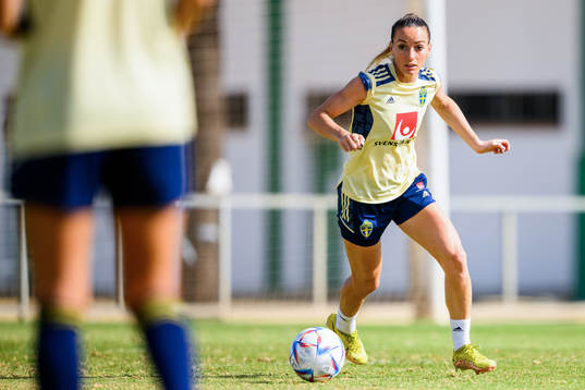 Kosovare Asllani of the Swedish women's national football